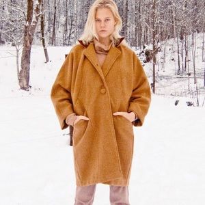 American Apparel long wool coat - unisex onesize